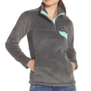 Patagonia Women's Re-Tool Snap-T Fleece Pull Over size Small